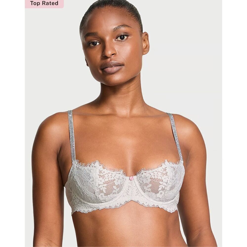 Victoria’s Secret Bra Lace Light Blue Dream Angels Size 32DD